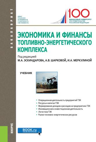 Экономика и финансы топливно-энергетического комплекса. (Бакалавриат). Учебник. - Марина Федотова