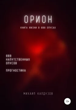 Орион. Книга жизни. Для всех идущих. 888 напутственных опусов. Прогностика - Михаил Калдузов