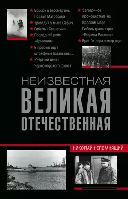 Неизвестная Великая Отечественная, аудиокнига Н. Н. Непомнящего. ISDN6707054