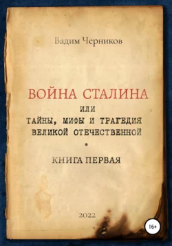 Война Сталина, или Тайны, мифы и трагедия Великой Отечественной. Книга первая - Вадим Черников