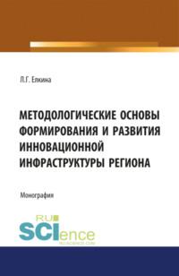 Методологические основы формирования и развития инновационной инфраструктуры региона. (Аспирантура). Монография - Людмила Елкина