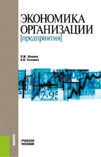 Экономика организации (предприятия). (Бакалавриат). Учебное пособие. - (Соломка) Красникова