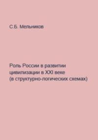 Роль России в развитии цивилизации в ХХI веке в структурно-логических схемах - Сергей Мельников