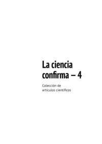 La ciencia confirma – 4. Colección de artículos científicos,  książka audio. ISDN68884299