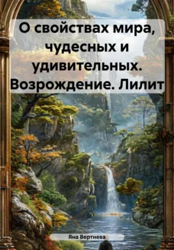 О свойствах мира, чудесных и удивительных. Возрождение. Лилит - Яна Вертнева