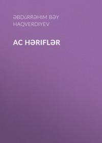 Ac həriflər,  książka audio. ISDN69136270