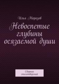 Невоспетые глубины осязаемой души. Сборник стихотворений - Илья Морозов