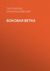 Боковая ветка, аудиокнига Сигизмунда Кржижановского. ISDN69151708