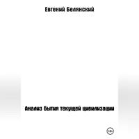 Анализ бытия текущей цивилизации, аудиокнига Евгения Ивановича Белянского. ISDN69184174