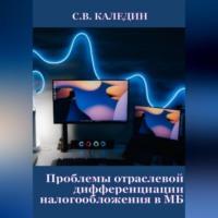 Проблемы отраслевой дифференциации налогообложения в МБ, аудиокнига Сергея Каледина. ISDN69259546