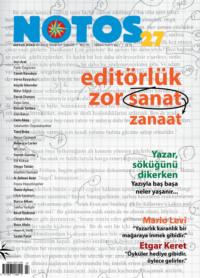 Notos 27 - Editörlük - Коллектив авторов