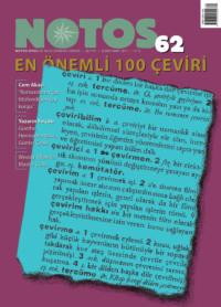 Notos 62 - En Önemli 100 Çeviri - Коллектив авторов