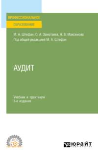 Аудит 3-е изд., пер. и доп. Учебник и практикум для СПО, аудиокнига Марии Александровны Штефан. ISDN69317707