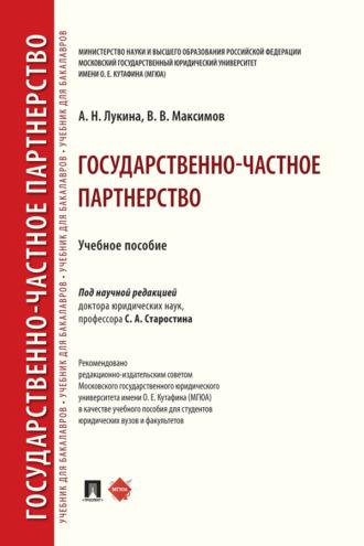 Государственно-частное партнерство, książka audio В. В. Максимова. ISDN69442387