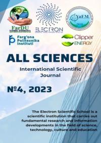 All sciences. №4, 2023. International Scientific Journal,  Hörbuch. ISDN69507880