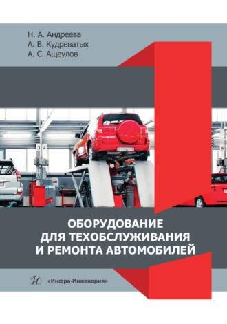 Оборудование для техобслуживания и ремонта автомобилей - Надежда Андреева
