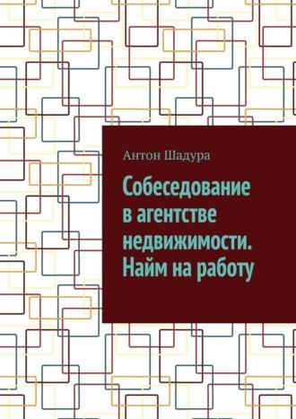 Собеседование в агентстве недвижимости. Найм на работу, аудиокнига Антона Анатольевича Шадуры. ISDN69800821