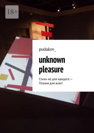 Unknown Pleasure. Стихи не для каждого – Поэзия для всех! - pudakov_