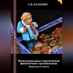 Международные европейские финансовые организации. Вопросы и ответы, аудиокнига Сергея Каледина. ISDN70356310