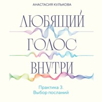 Любящий голос внутри. Практика 3. Выбор посланий, аудиокнига Анастасии Кульковой. ISDN70442500