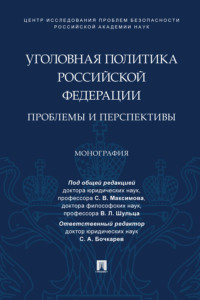 Уголовная политика Российской Федерации: проблемы и перспективы - Коллектив авторов