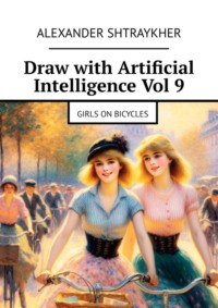 Draw with Artificial Intelligence Vol 9. Girls on bicycles - Alexander Shtraykher