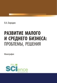 Развитие малого и среднего бизнеса. Проблемы, решения. (Аспирантура). Монография. - Валерий Бородин