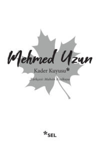 Kader Kuyusu, Mehmed Uzun audiobook. ISDN70857388