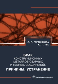 Брак конструкционных металлов, сварных и паяных соединений. Причины, устранение - Лилия Герасимова