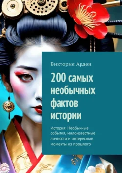 200 самых необычных фактов истории. История: Необычные события, малоизвестные личности и интересные моменты из прошлого, audiobook Виктории Арден. ISDN70994755