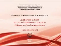 Альбом схем по уголовному праву. Общая и Особенная части, аудиокнига Юрия Ивановича Антонова. ISDN71069062