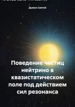 Поведение частиц нейтрино в квазистатическом поле под действием сил резонанса, аудиокнига Дьякона Джона Святого. ISDN71107633