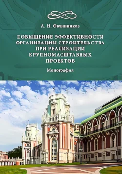 Повышение эффективности организации строительства при реализации крупномасштабных проектов - Алексей Овчинников