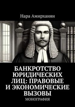 Банкротство юридических лиц: правовые и экономические вызовы. Монография - Нара Амирханян