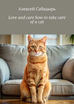 Love and care how to take care of a cat, Алексея Сабадыря audiobook. ISDN71140420