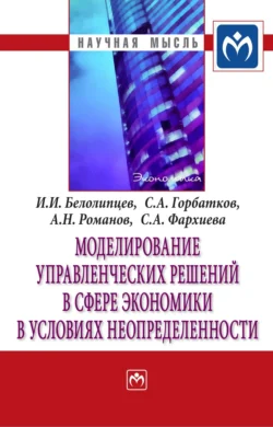 Моделирование управленческих решений в сфере экономики в условиях неопределенности - Илья Белолипцев