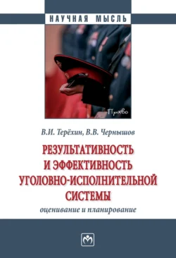 Результативность и эффективность уголовно-исполнительной системы: оценивание и планирование, аудиокнига Валерия Ильича Терёхина. ISDN71168680