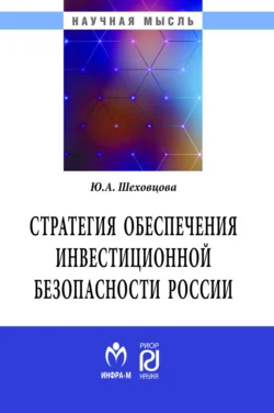 Стратегия обеспечения инвестиционной безопасности России: теория и методология - Юлия Шеховцова