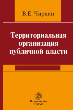 Территориальная организация публичной власти - Вениамин Чиркин