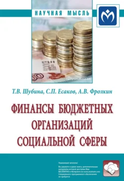 Финансы бюджетных организаций социальной сферы - Татьяна Шубина