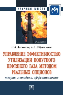 Управление эффективностью утилизации попутного нефтяного газа методом реальных опционов: теория, методика, эффективность - Наталья Алексеева