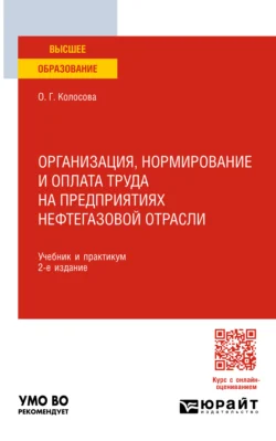 Организация, нормирование и оплата труда на предприятиях нефтегазовой отрасли 2-е изд. Учебник и практикум для вузов - Ольга Колосова