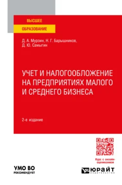 Учет и налогообложение на предприятиях малого и среднего бизнеса 2-е изд., пер. и доп. Учебное пособие для вузов - Денис Мурзин