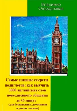 Самые главные секреты полиглотов: как выучить 3000 английских слов за 45 минут - Владимир Огородников