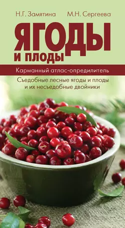 Ягоды и плоды. Карманный атлас-определитель. Съедобные лесные плоды и ягоды и их несъедобные двойники - Наталья Замятина